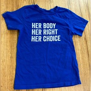 Toddler Feminism Tee Size 4T